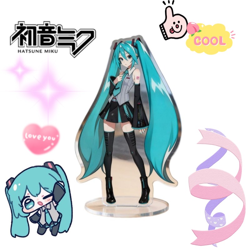 Desk Accessories - Акриловая подставка Hatsune Miku 10 см:
