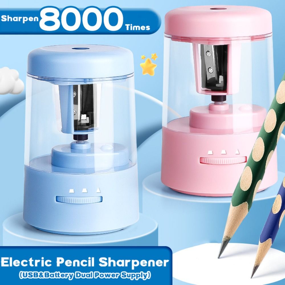 Electric Pencil Sharpener Usb - Электрическая точилка для карандашей с тремя