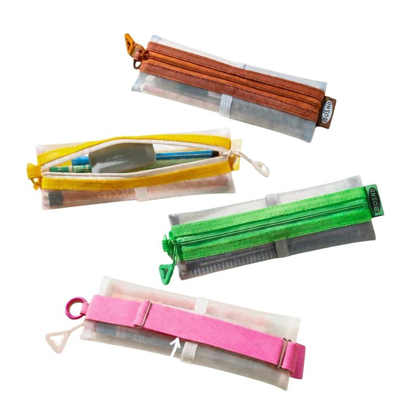 Прозрачный сетчатый пенал с дв – обзор и цена Clear Mesh Pencil Pouch For Exam