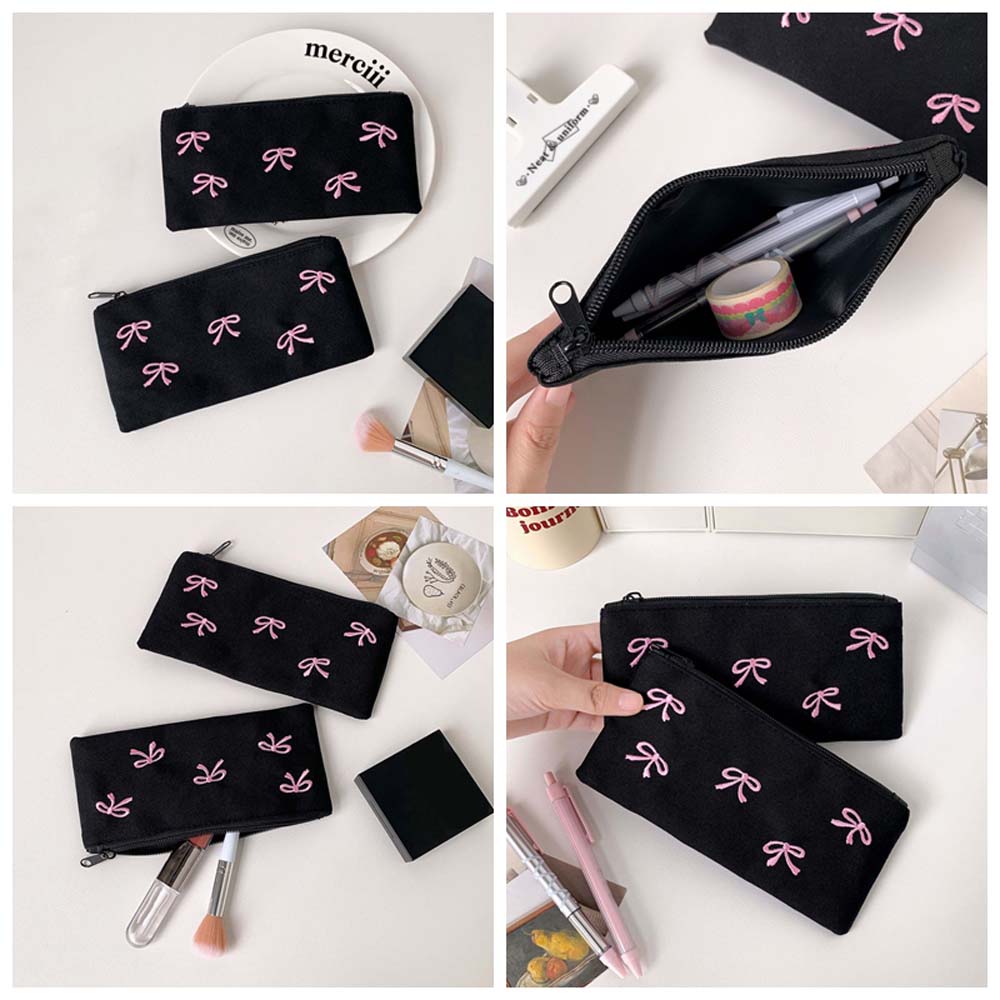 Сумка для канцелярских принадл – обзор и цена Aesthetic Large Pencil Case Pouch