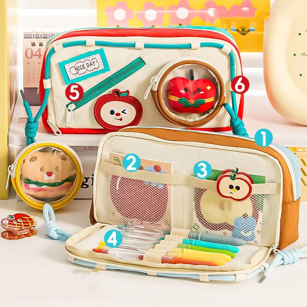 Большой вместительный пенал дл – обзор и цена Aesthetic Large Pencil Case Pouch