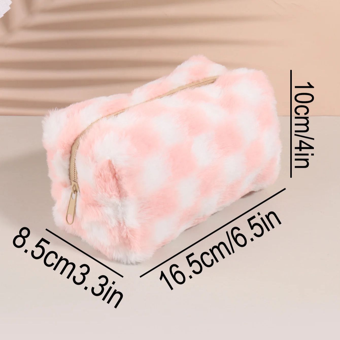 Милый корейский пенал в клетку – обзор и цена Aesthetic Large Pencil Case Pouch
