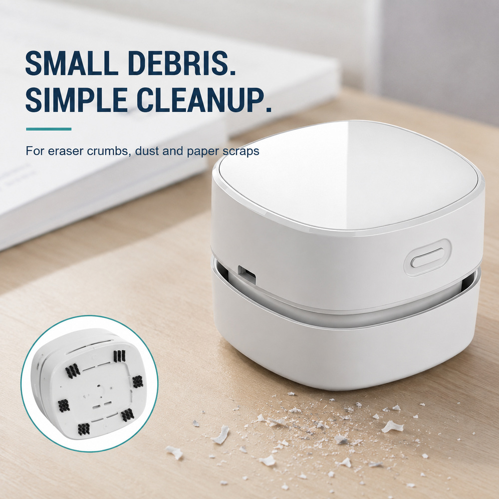 Портативный настольный пылесос – обзор и цена Mini Desktop Vacuum Cleaner For Eraser Dust