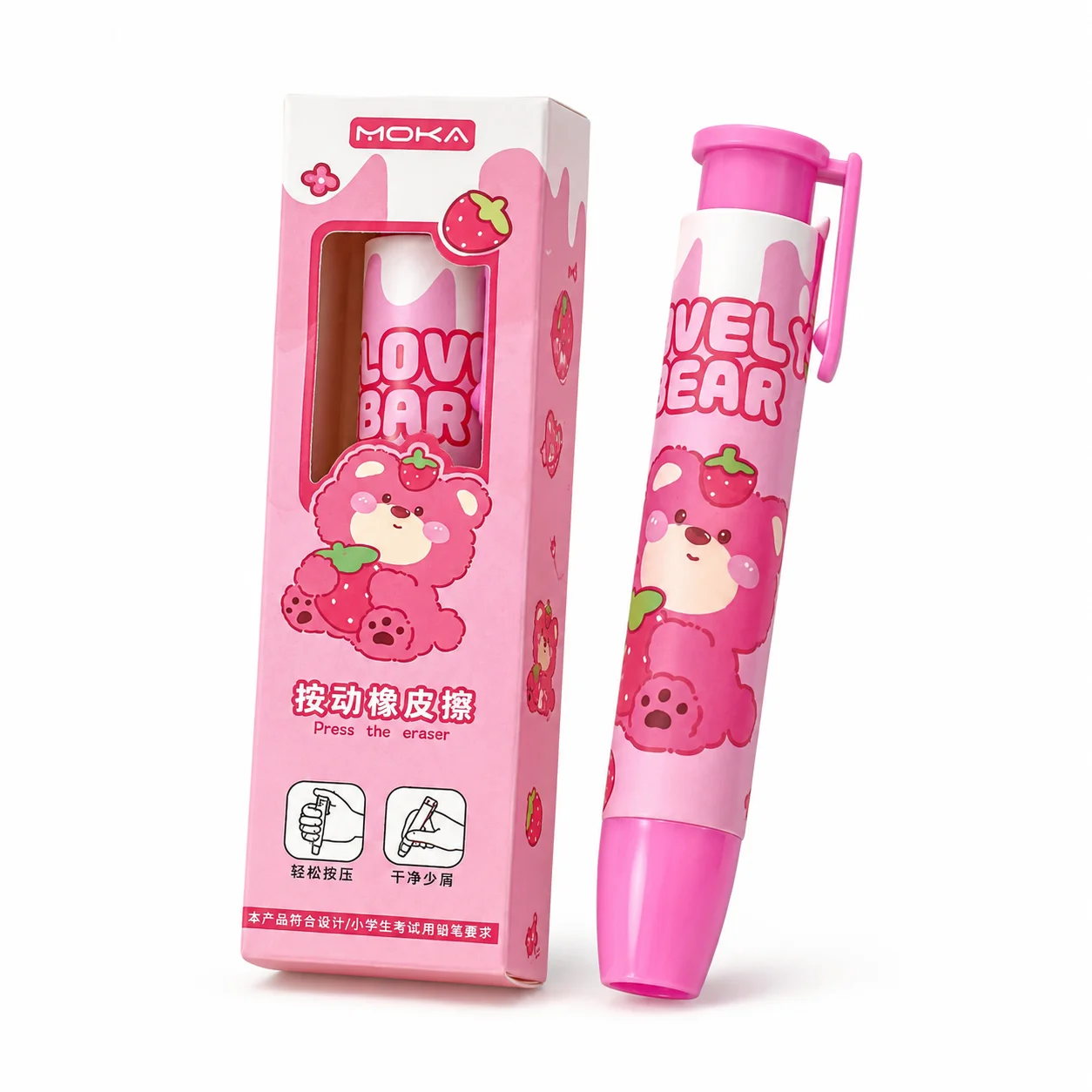 Механический ластик-карандаш C – обзор и цена Retractable Eraser Pen Click