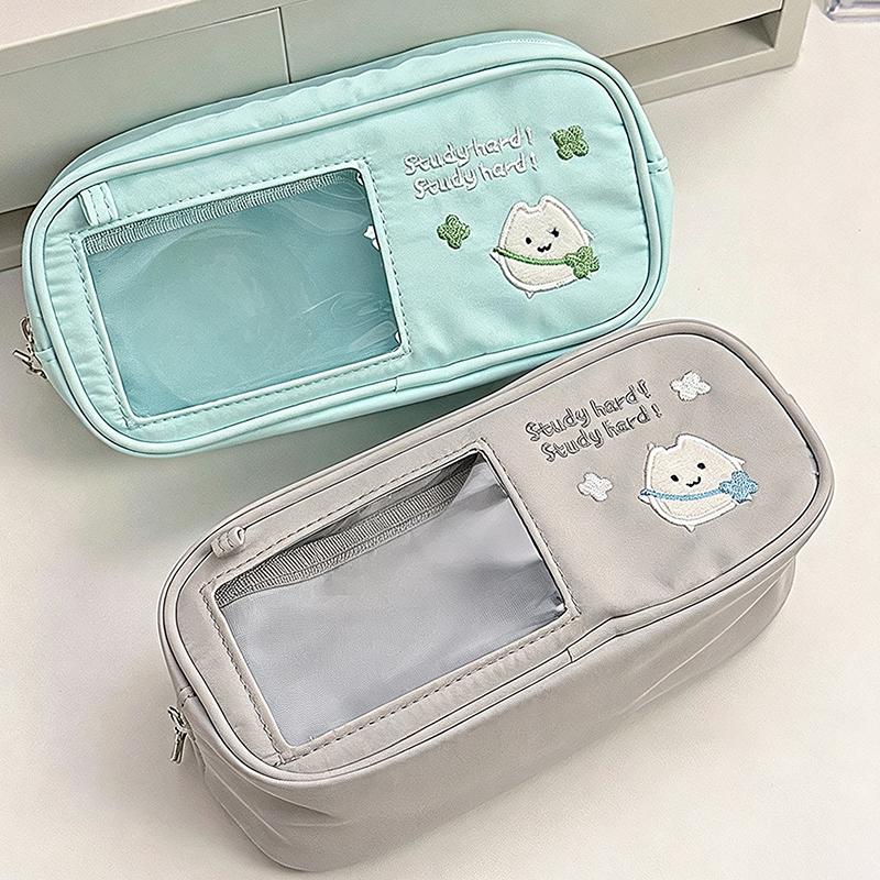 Милый пенал для ручек и каранд – обзор и цена Aesthetic Large Pencil Case Pouch