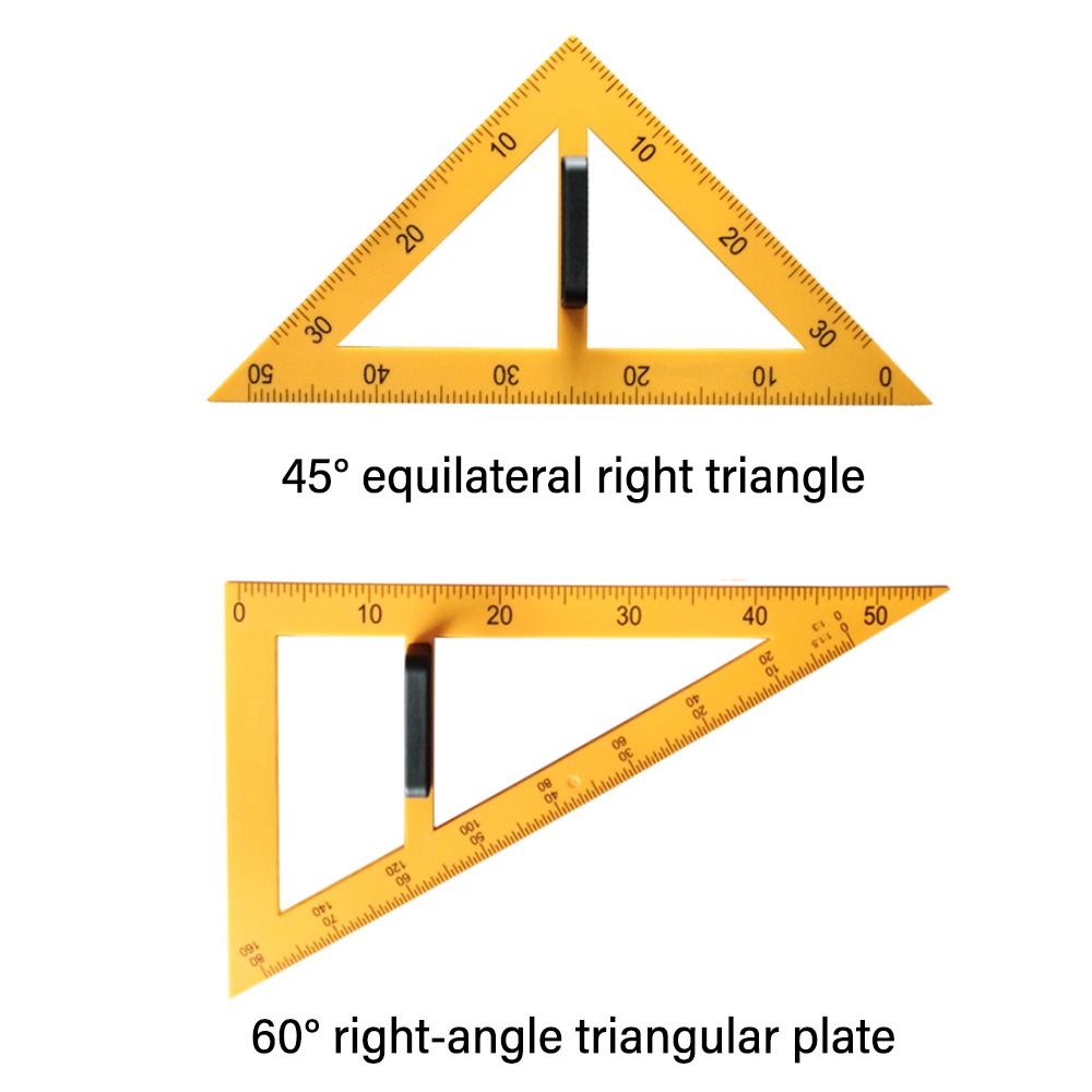 Прочный большой треугольный ли – обзор и цена Math Geometry Set With Compass