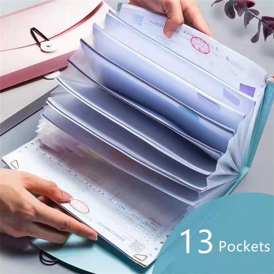 Расширяемый органайзер для фай – обзор и цена Expandable Accordion File Folder 13 Pockets